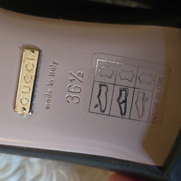 Gucci Coline Malaga studded ballet flats 36.5 - Picture 5 of 16